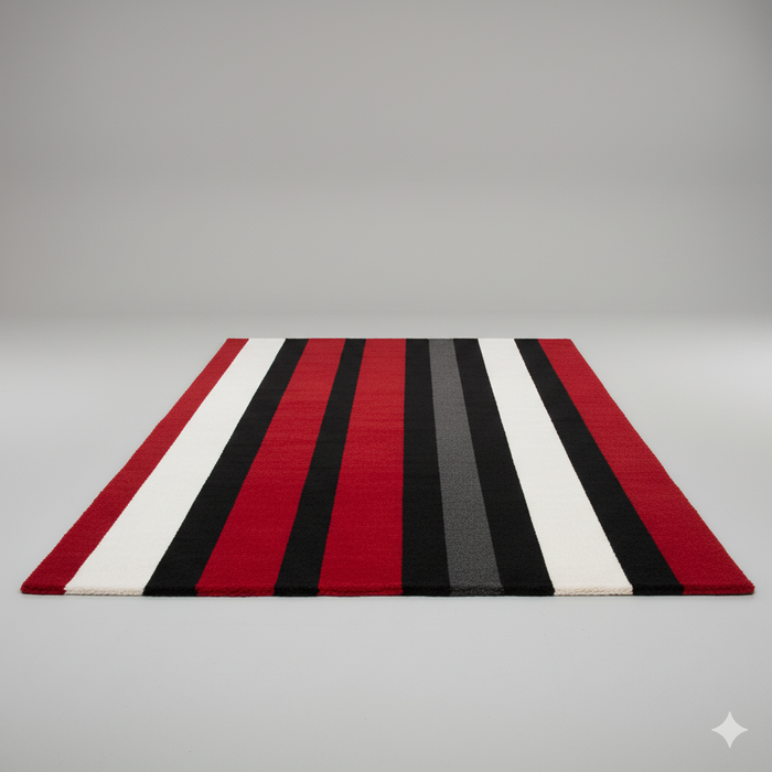 Racing Stripes Area Rug