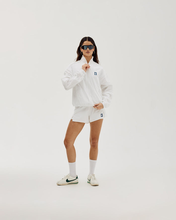 Racquet Sports - Track Jacket, Women - White