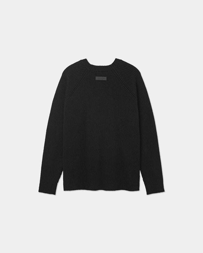 Raglan Knit Sweater, Women - AW25 - Black