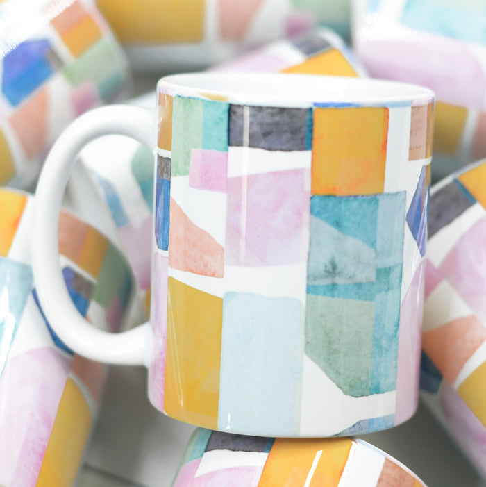 Rainbow Full Wrap Set Mugs
