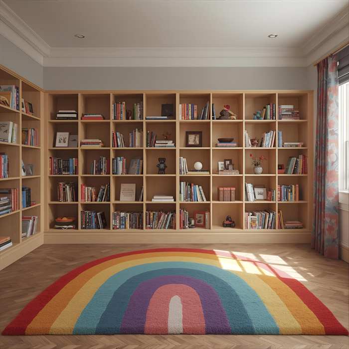 Rainbow Path Area Rug