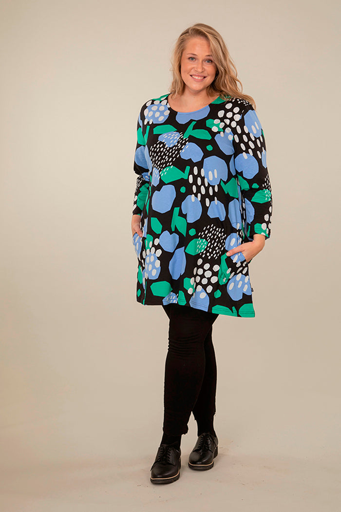 Ratia Pisara Onni Blue Tunic
