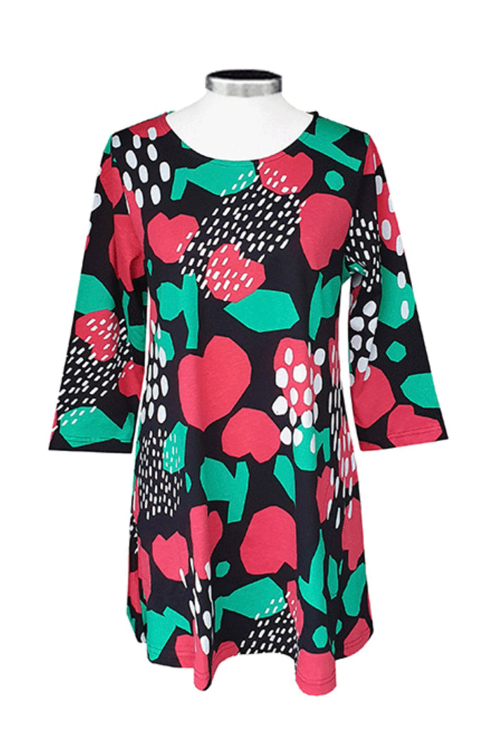 Ratia Pisara Onni Red Tunic