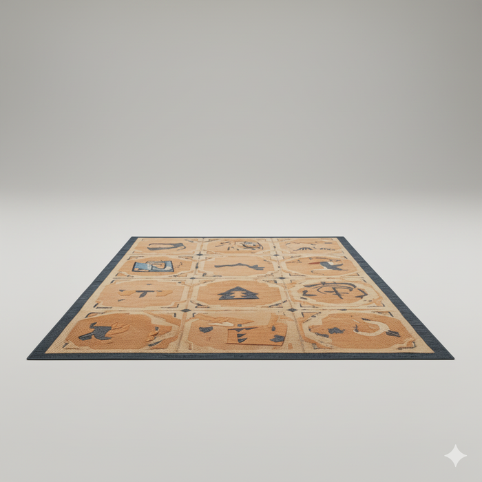 Reading Circle Area Rug