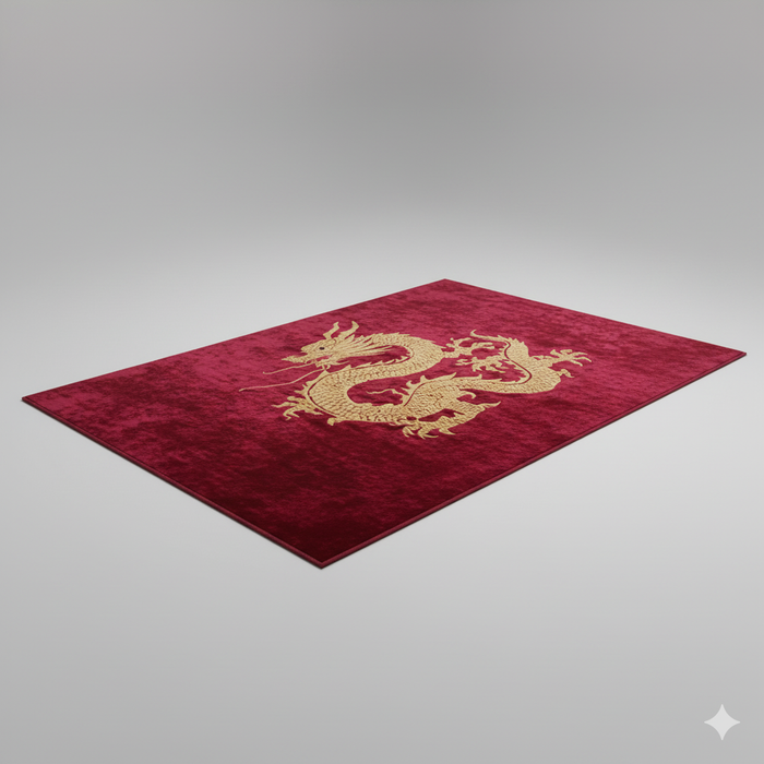 Red Majesty Area Rug