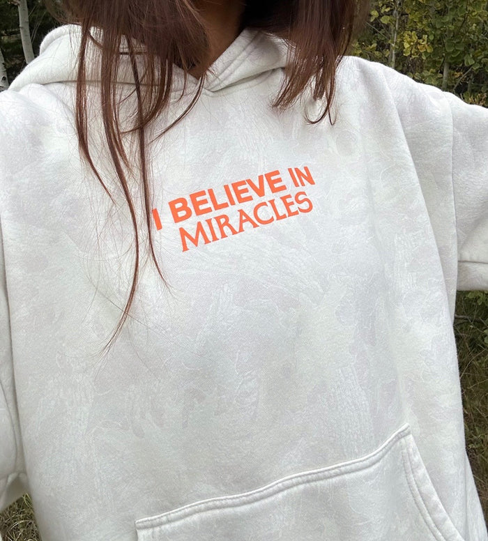 RESTOCK :: I Believe in Miracles Camo Unisex Hoodie