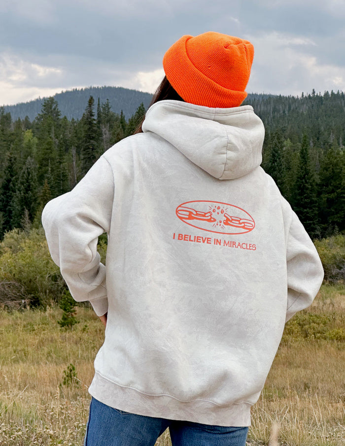 RESTOCK :: I Believe in Miracles Camo Unisex Hoodie
