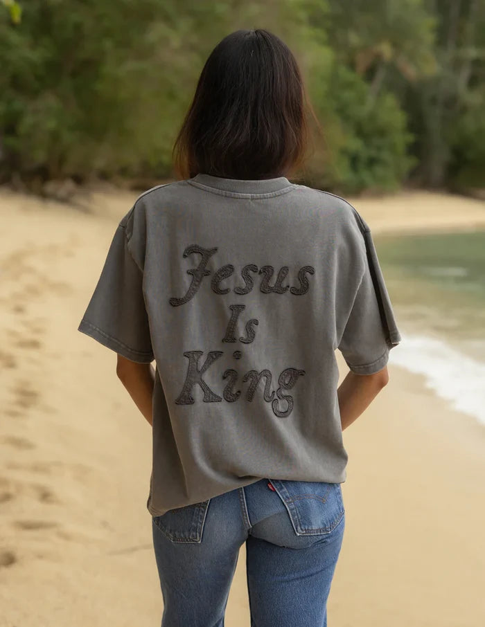 RESTOCK :: Not Sorry Jesus Is King Heavyweight Tee