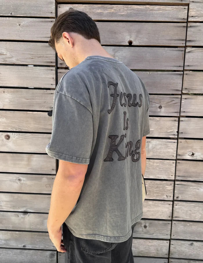 RESTOCK :: Not Sorry Jesus Is King Heavyweight Tee