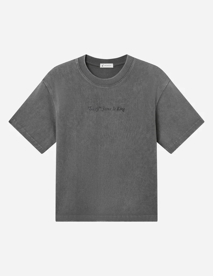 RESTOCK :: Not Sorry Jesus Is King Heavyweight Tee