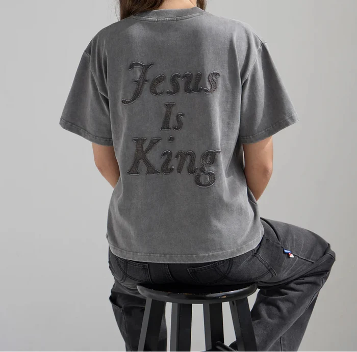 RESTOCK :: Not Sorry Jesus Is King Heavyweight Tee