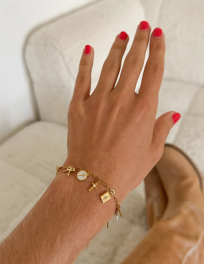 RESTOCK :: Transformation Charm Paperclip Chain Bracelet