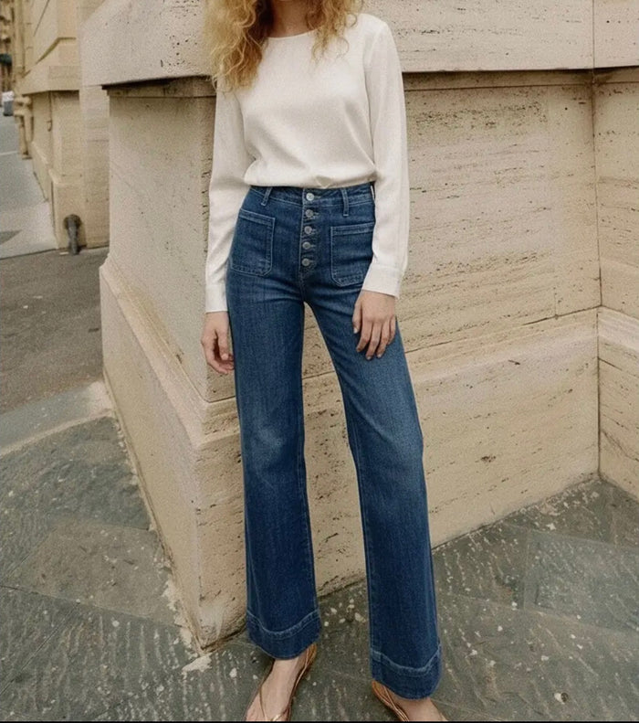 RESTOCK :: Tummy Control High Rise Holly Flare Jeans
