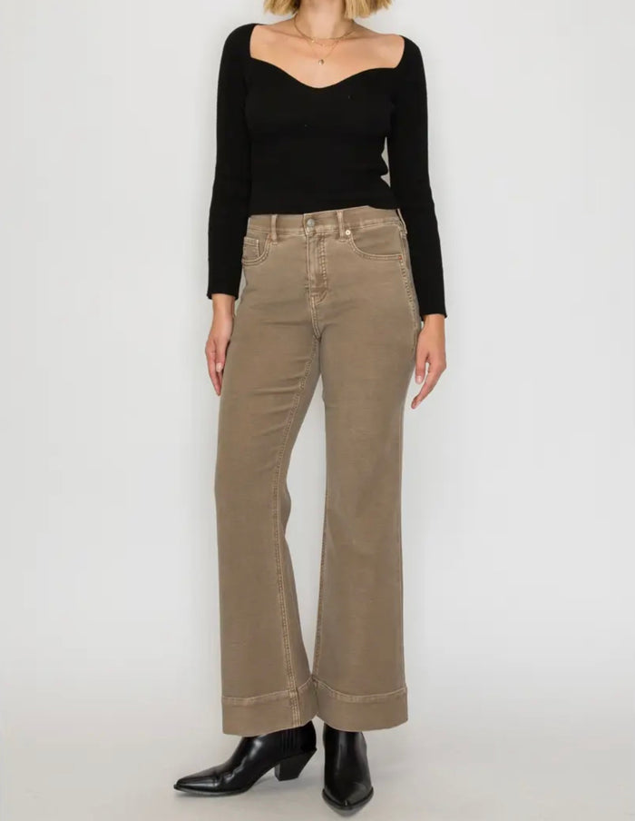 RESTOCK :: Tummy Control High Rise Stretch Holly Flare Jeans