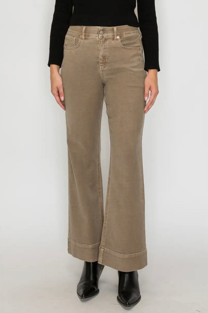 RESTOCK :: Tummy Control High Rise Stretch Holly Flare Jeans