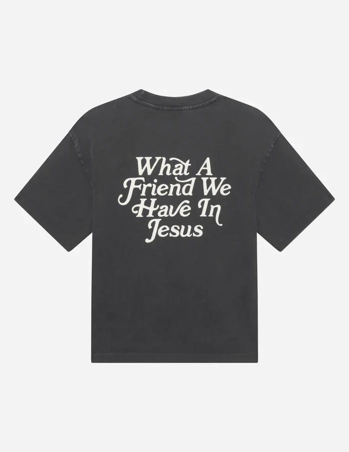 RESTOCK :: What a Friend in Jesus Heavyweight Tee