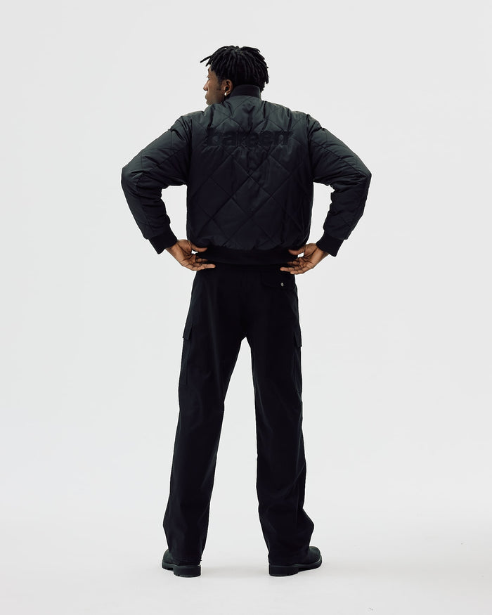 Reversible Bomber Jacket, Men - AW25 - Black