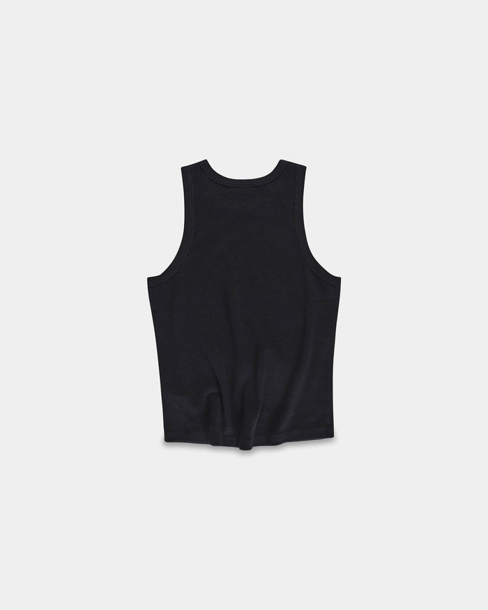 Rib Tank Top, Women - Black