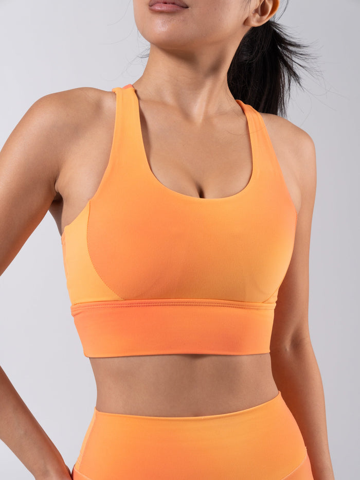 Rosa Sports Bra - Lava Print