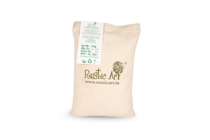 Rustic Art Natural Little Laundry for Babies & Kids(3kg) (All Ages)