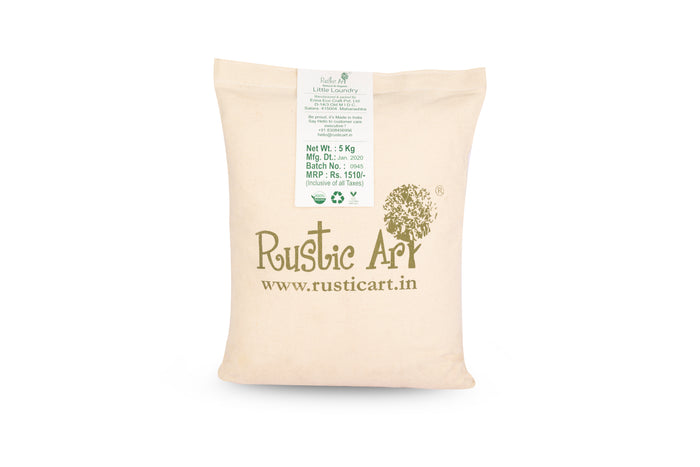 Rustic Art Natural Little Laundry for Babies & Kids(5 kg) (All Ages)
