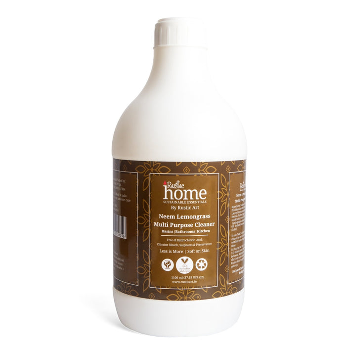 Rustic Art Neem Lemongrass Multipurpose Cleaner (1100g) (All Ages)