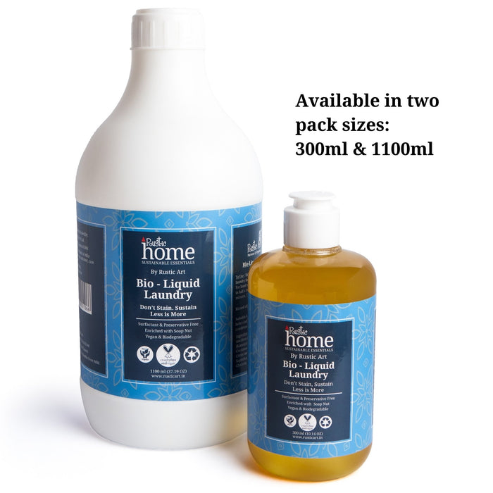 Rustic Art Organic Bio Liquid Laundry 1100ml (All Ages)