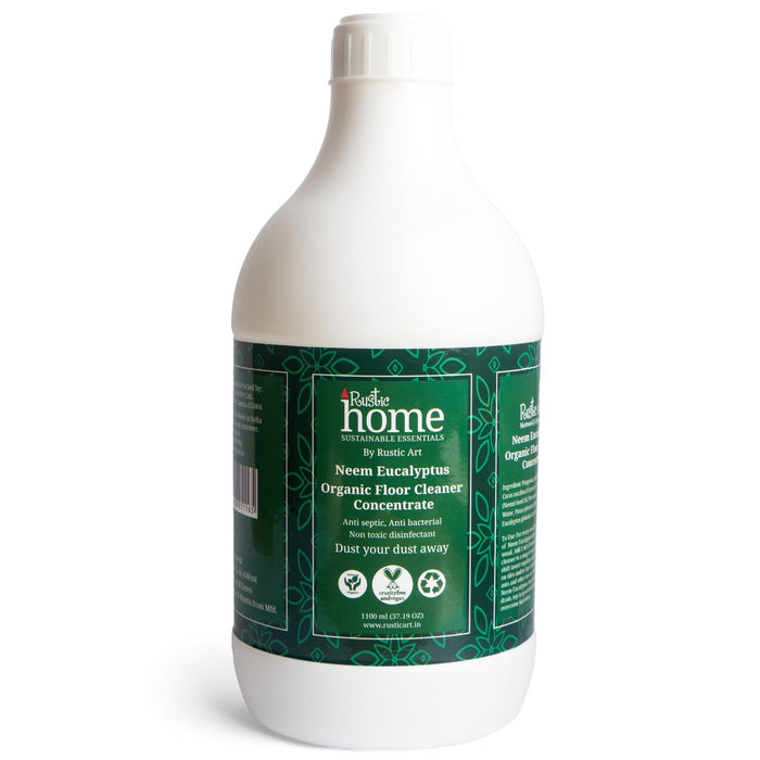Rustic Art Organic Neem Eucalyptus Floor Cleaner Concentrate 1100g (All Ages)