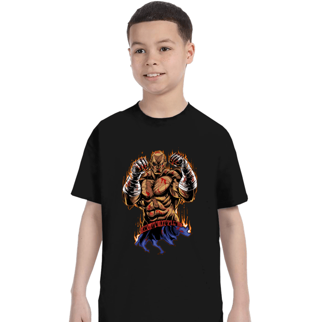 Daily_Deal_Shirts T-Shirts, Youth / XS / Black Sagat Fighter