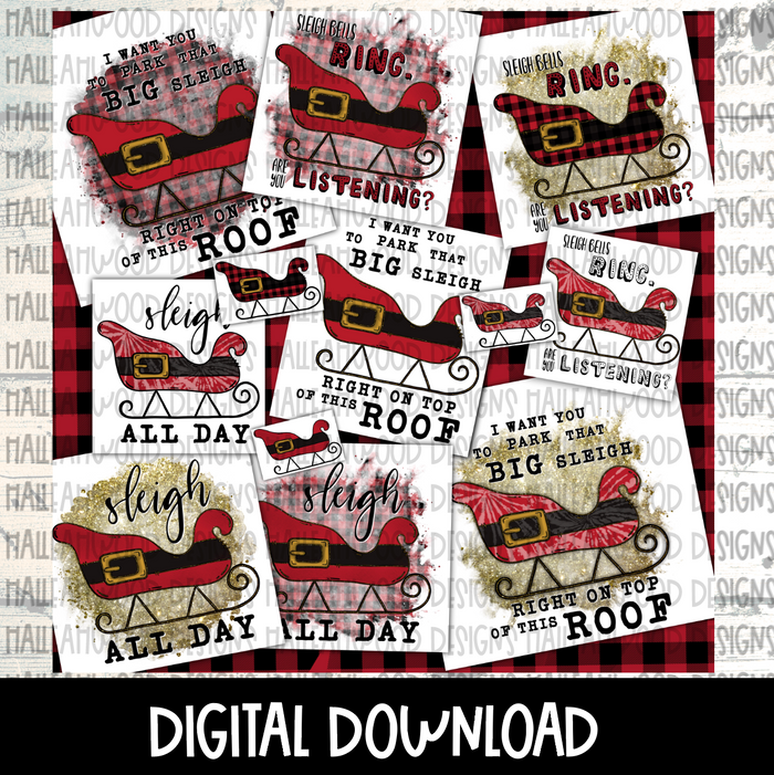 Santa Sleigh BUNDLE