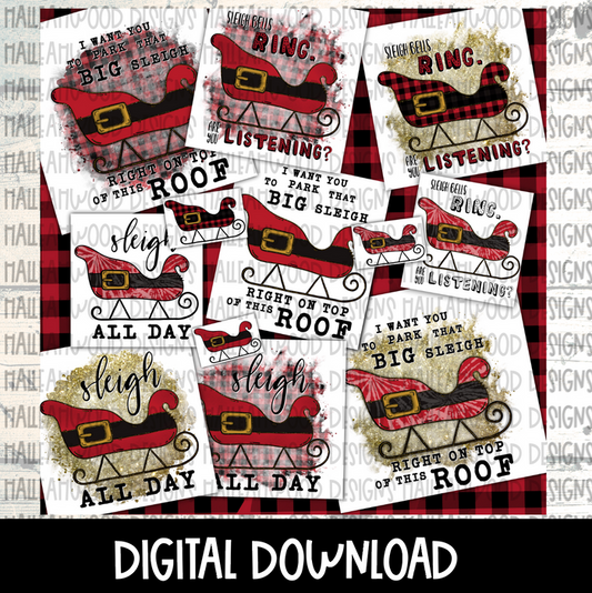 Santa Sleigh BUNDLE