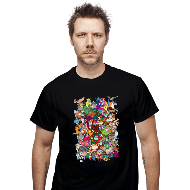 Daily_Deal_Shirts T-Shirts, Unisex / Small / Black Saturday Morning Sidekicks