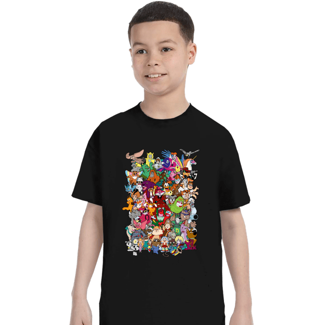Daily_Deal_Shirts T-Shirts, Youth / XS / Black Saturday Morning Sidekicks