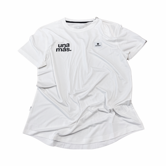 saysky clean combat t-shirt, una mas, white.