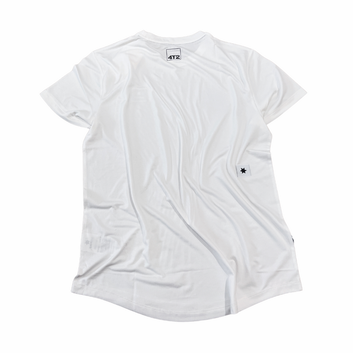 saysky clean combat t-shirt, una mas, white.