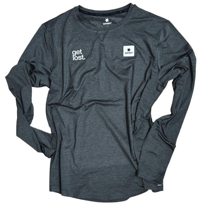 saysky clean pace longsleeve, green.