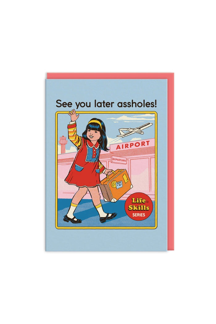 See You Later Greeting Card