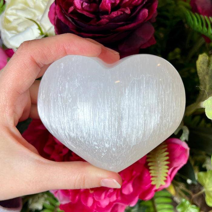 Selenite Heart
