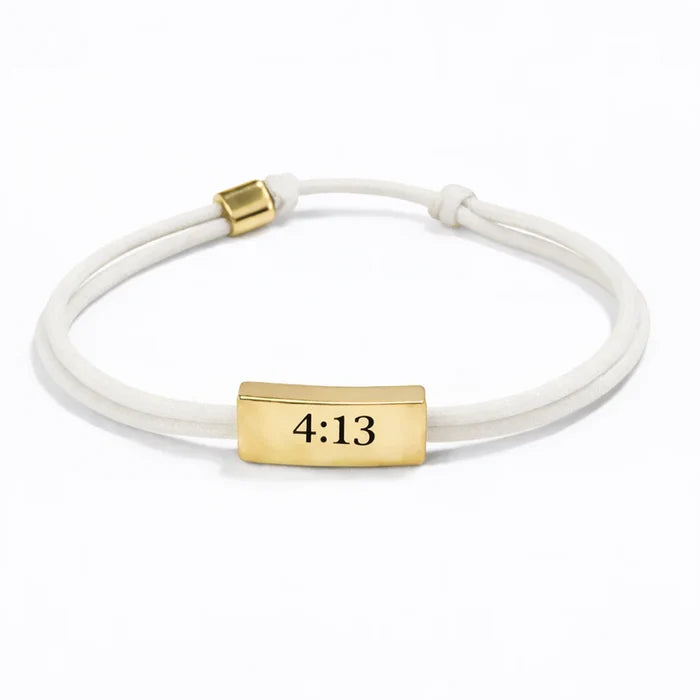 Sentiment Cord Bracelet-Philippians 4:13, You've Got This
