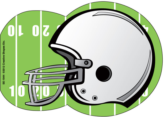 Large Notepad - Football Helmet - Creative Shapes Etc.
