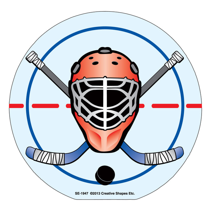 Large Notepad - Hockey - Creative Shapes Etc.