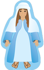 Large Notepad - Holyland Girl - Creative Shapes Etc.
