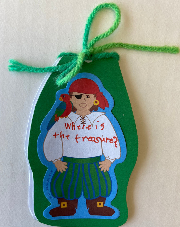 Large Notepad - Pirate/Boy - Creative Shapes Etc.