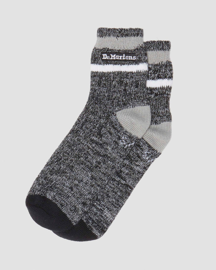 Short Marl Cotton Blend Socks