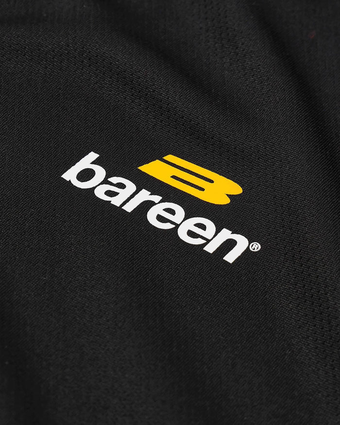 Short Sleeve Football Jersey, Men - Black