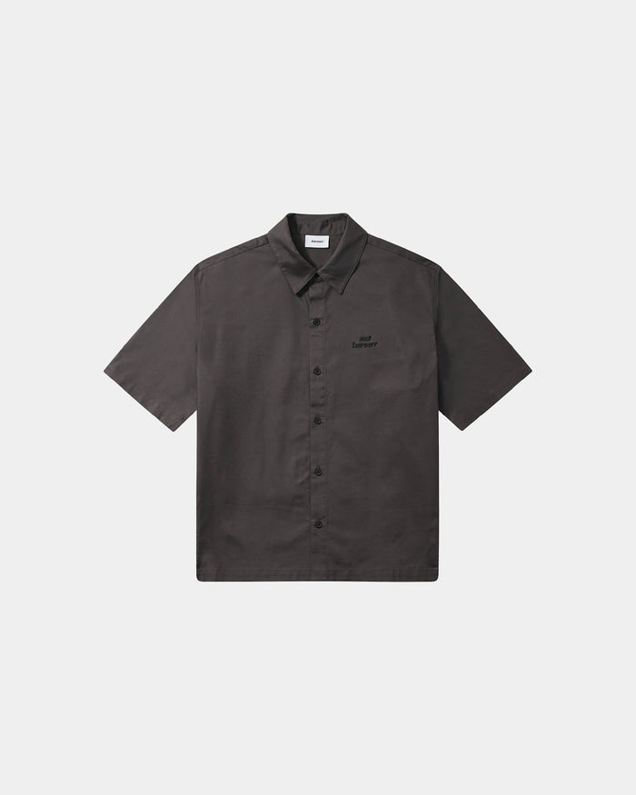 Short Sleeve Shirt, Men - Stone Grey