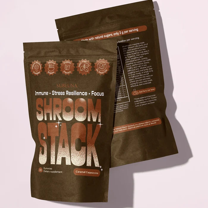 Shroom Stack: Medicinal Mushroom Gummies