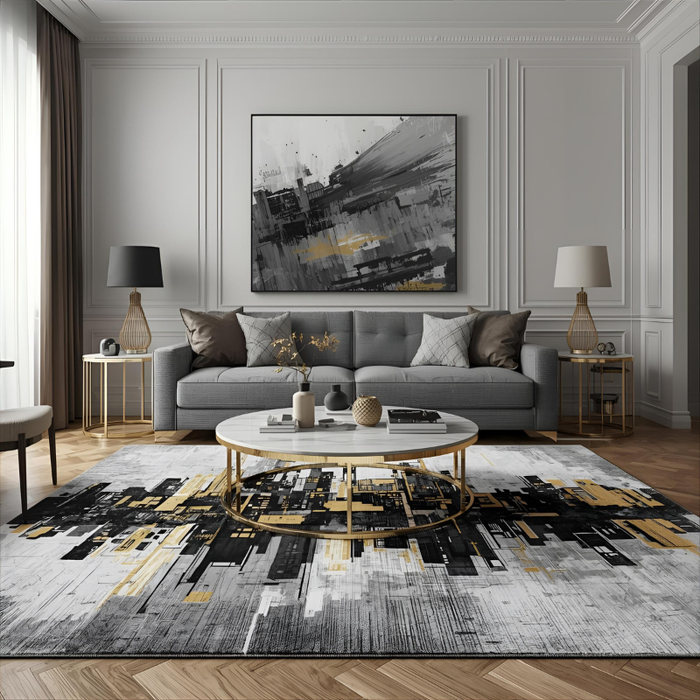 Skyline Abstract Area Rug