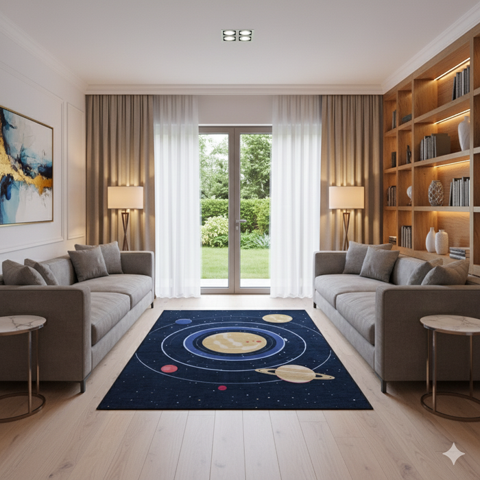 Solar Orbit Area Rug