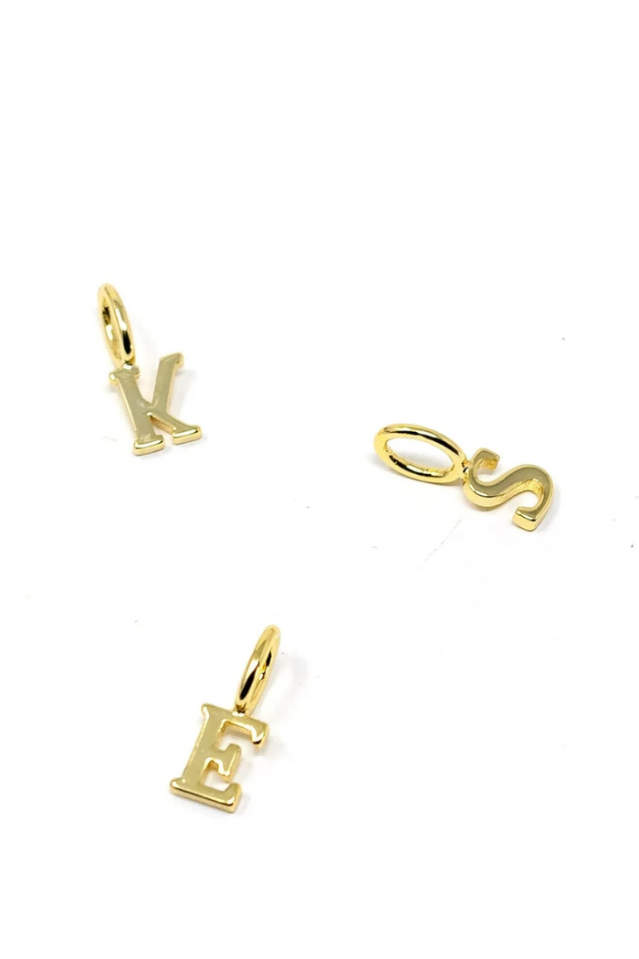 Solid Initial Charm - Charm Bar